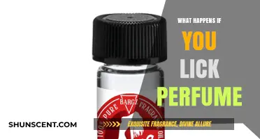 Licking Perfume: Risks, Side Effects, and Why You Should Avoid It
