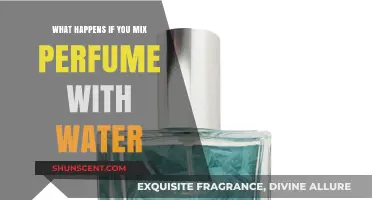 Mixing Perfume and Water: Surprising Effects and Potential Risks