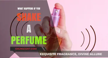 Shaking Your Perfume: Surprising Effects and Why You Should Avoid It