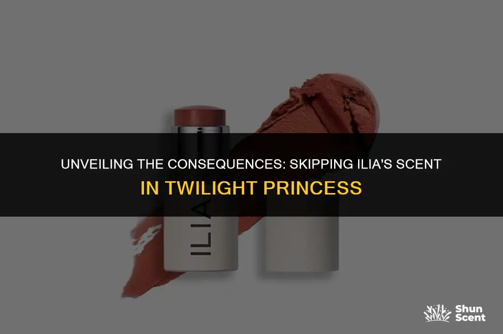 what happens if you skip ilias scent twilight princess