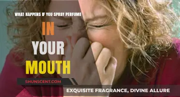 Perfume in Your Mouth: What Are the Risks?