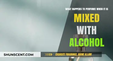 Perfume and Alcohol: Unveiling the Surprising Chemical Reaction