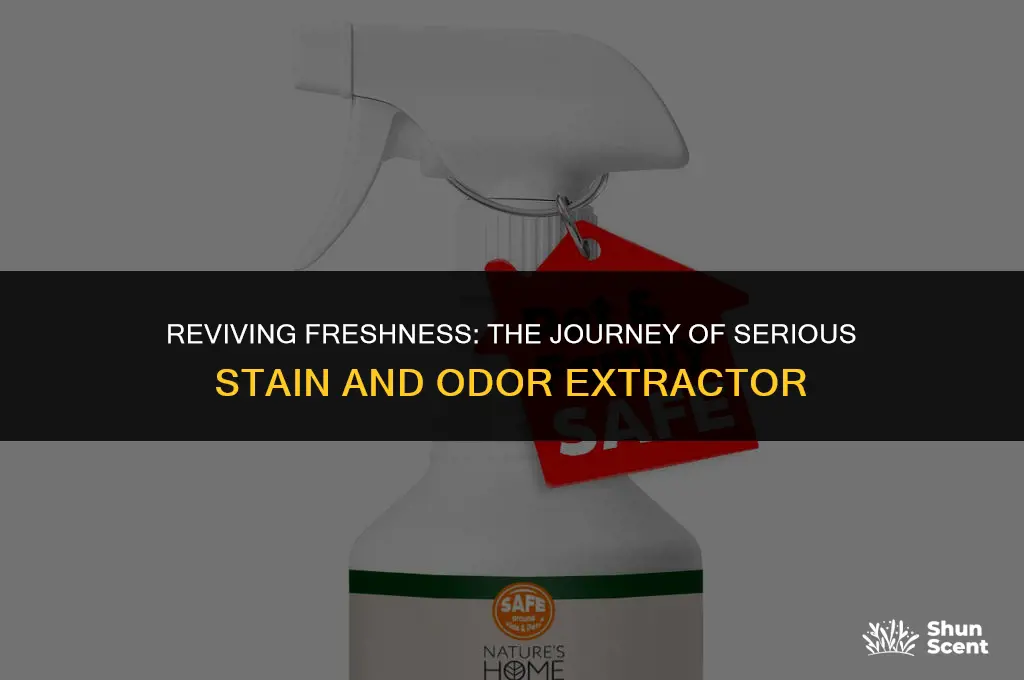 what has happened to get seriiys stain and odor extractor