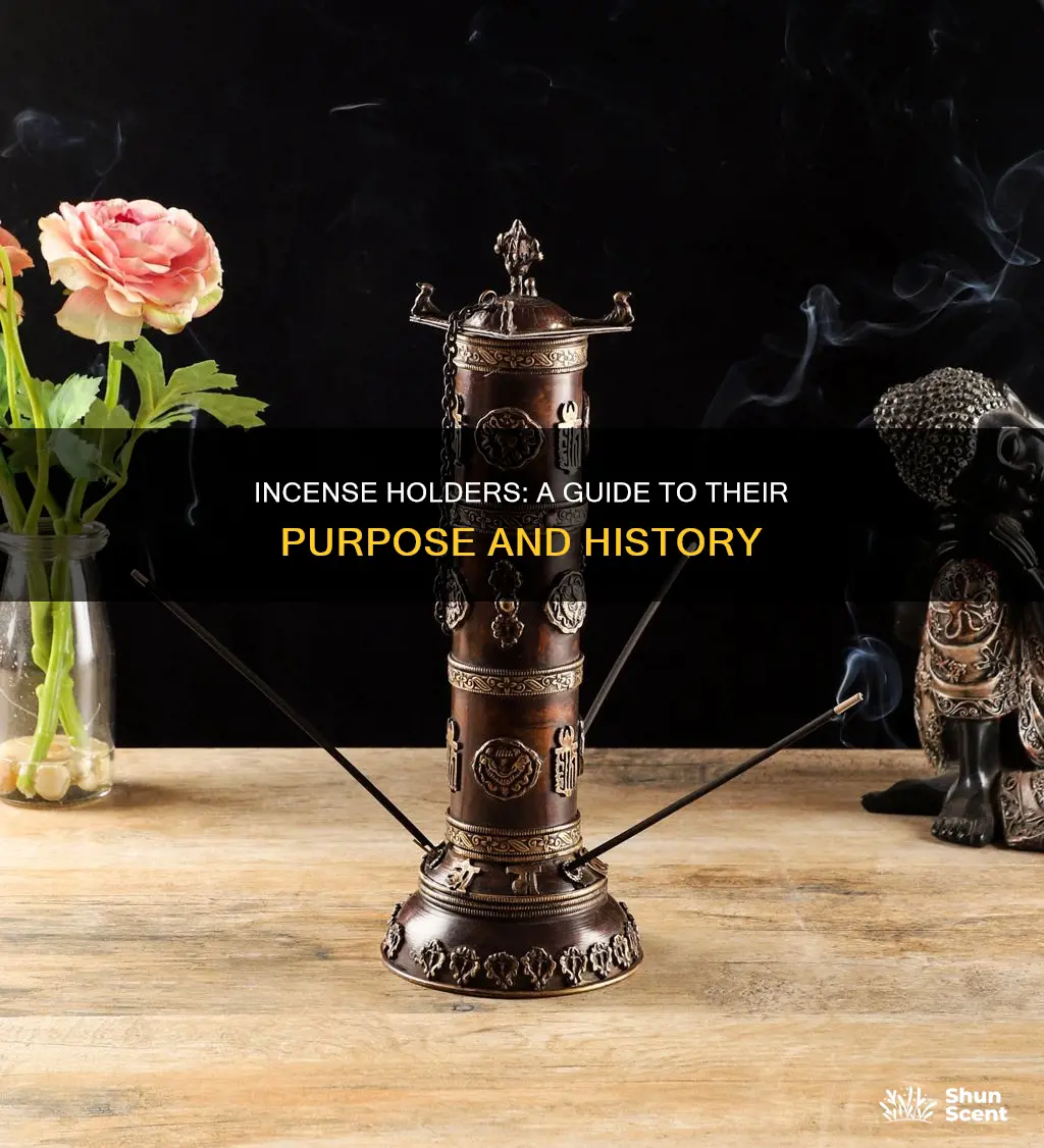 what holds the incense before the thermal