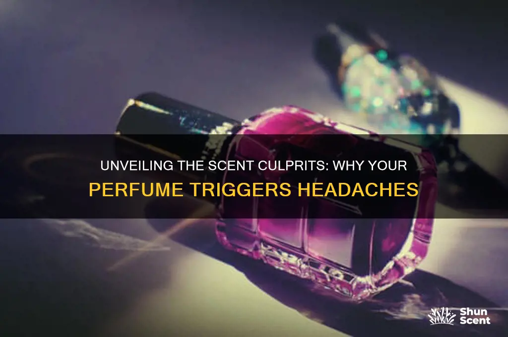 what in perfume gives me a headache