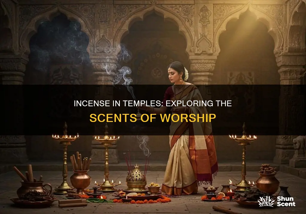 what incense are used in temples