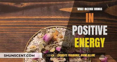 Incense Scents for Positive Vibes and Energy