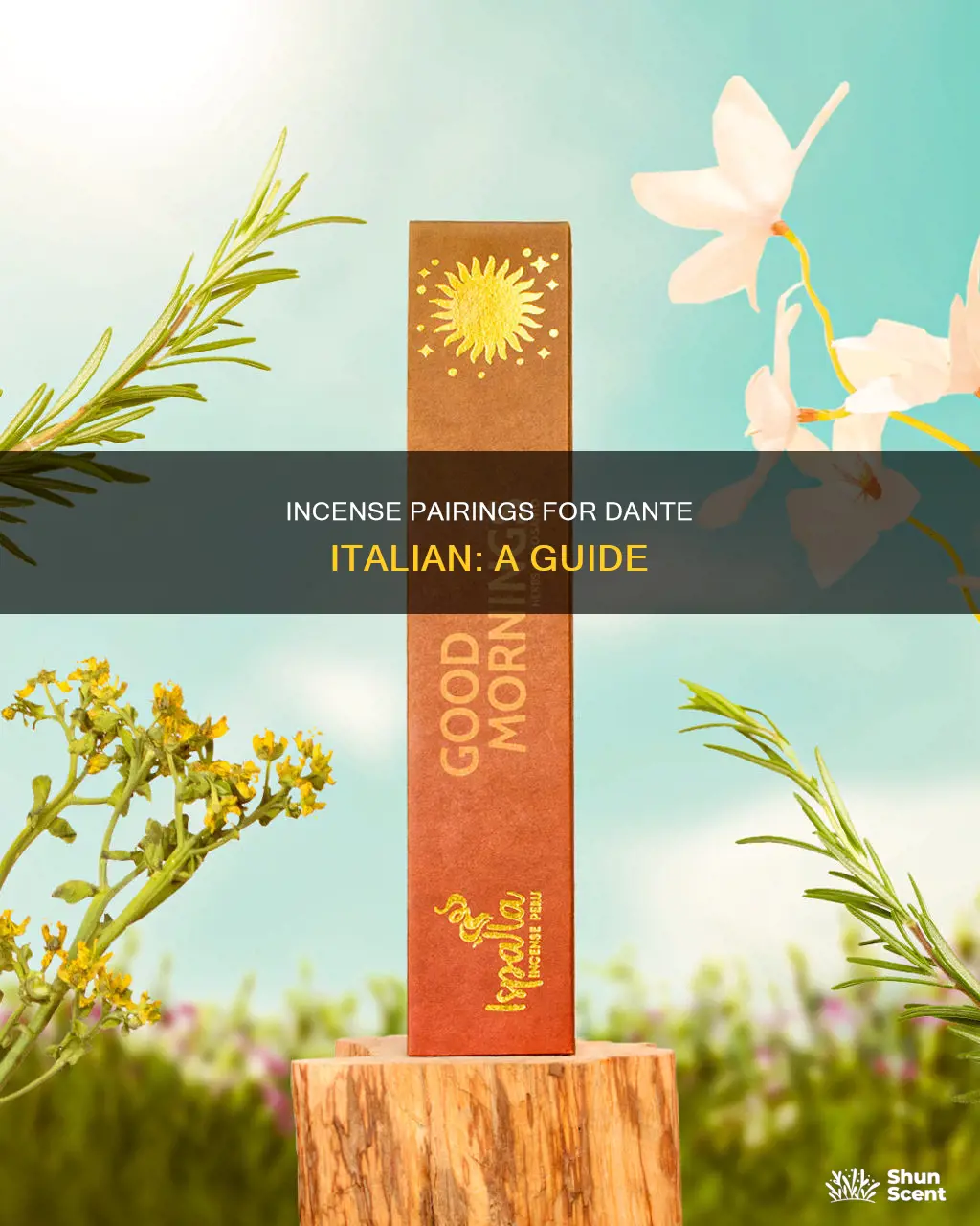 what incense can i use with dante italian