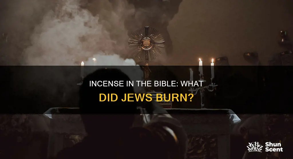 what incense did the jews use in the bible