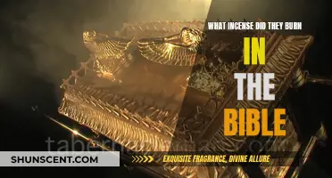 Incense in the Bible: Exploring Ancient Scents