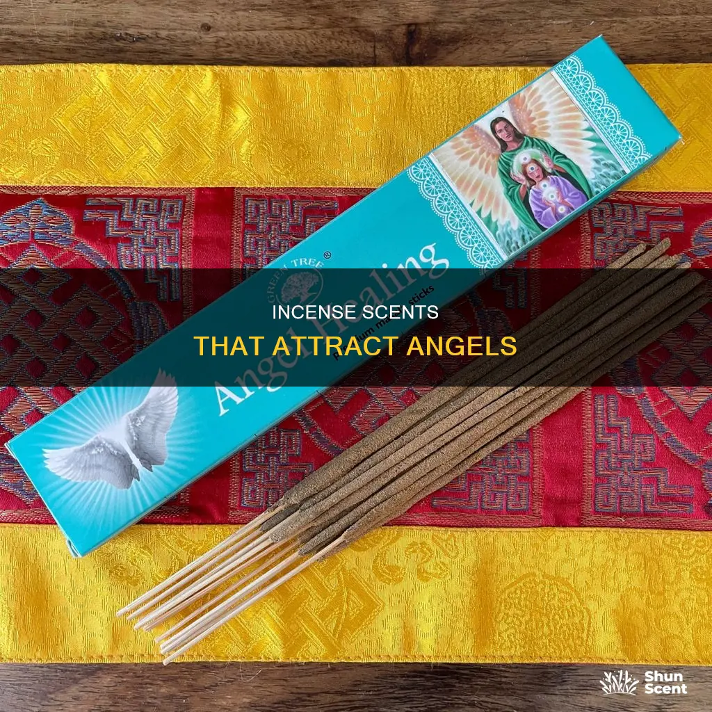 what incense do angels usually react to