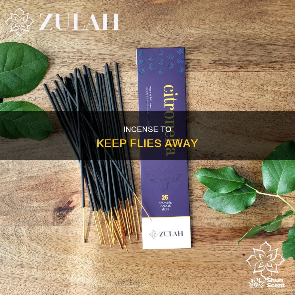 what incense do flies hate