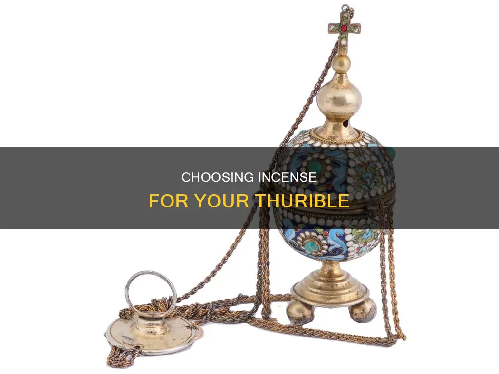 what incense do i burn from a thurible