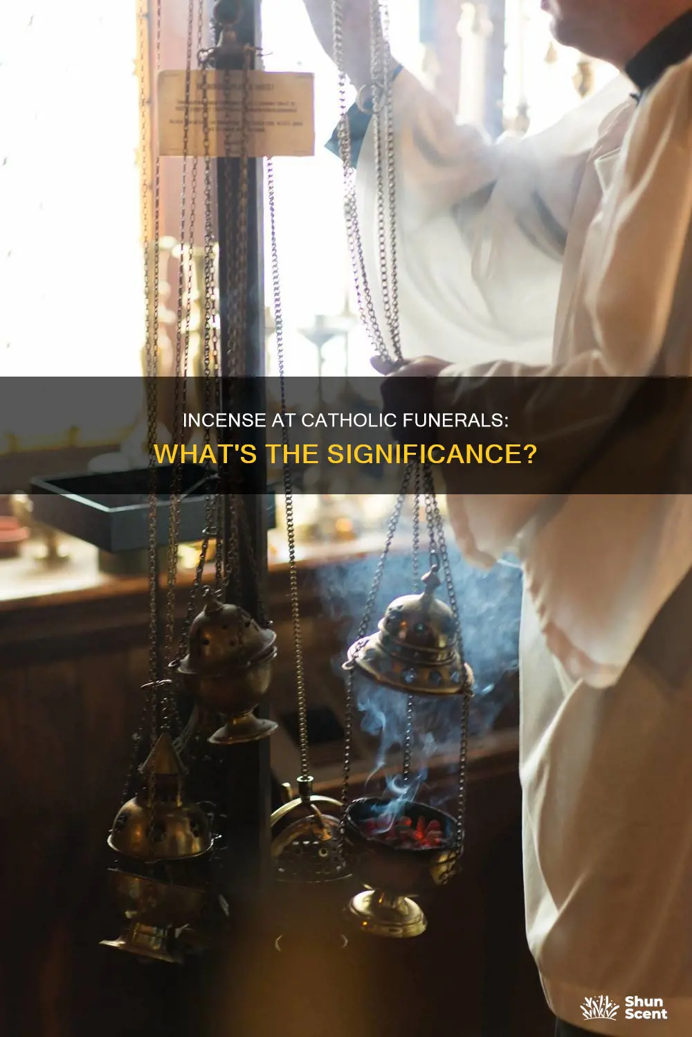 what incense do they burn at catholic funerals