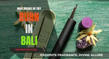 Incense in Bali: Scents and Traditions
