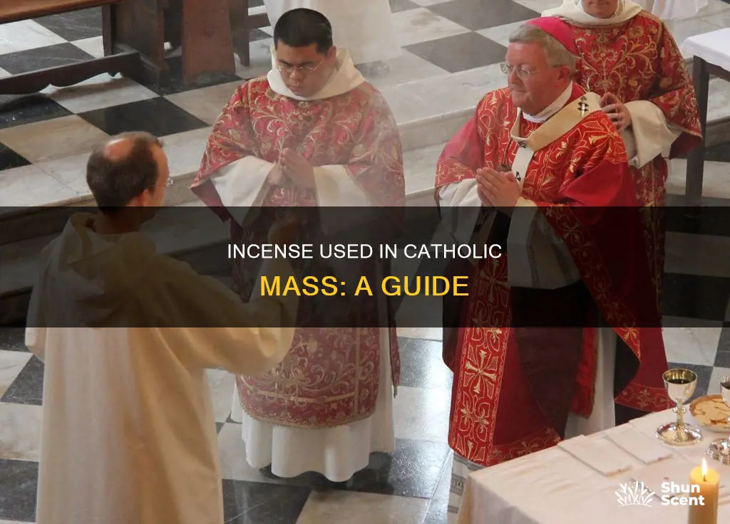 what incense do they burn in catholic mass
