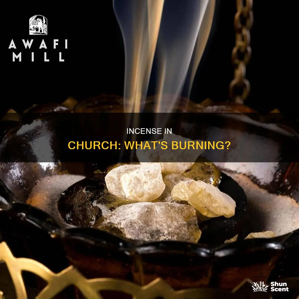 what incense do they burn in church