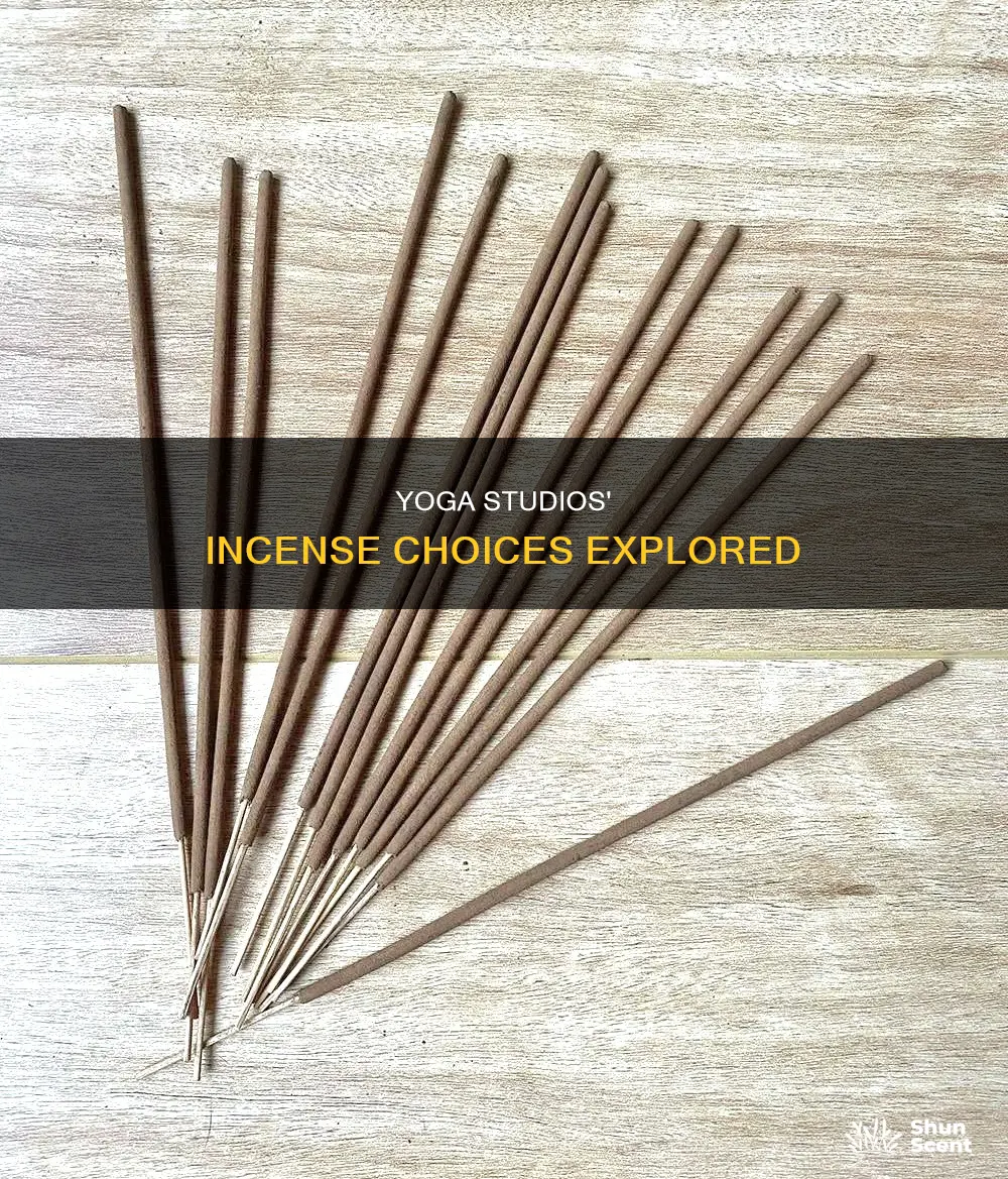 what incense do yoga studios use