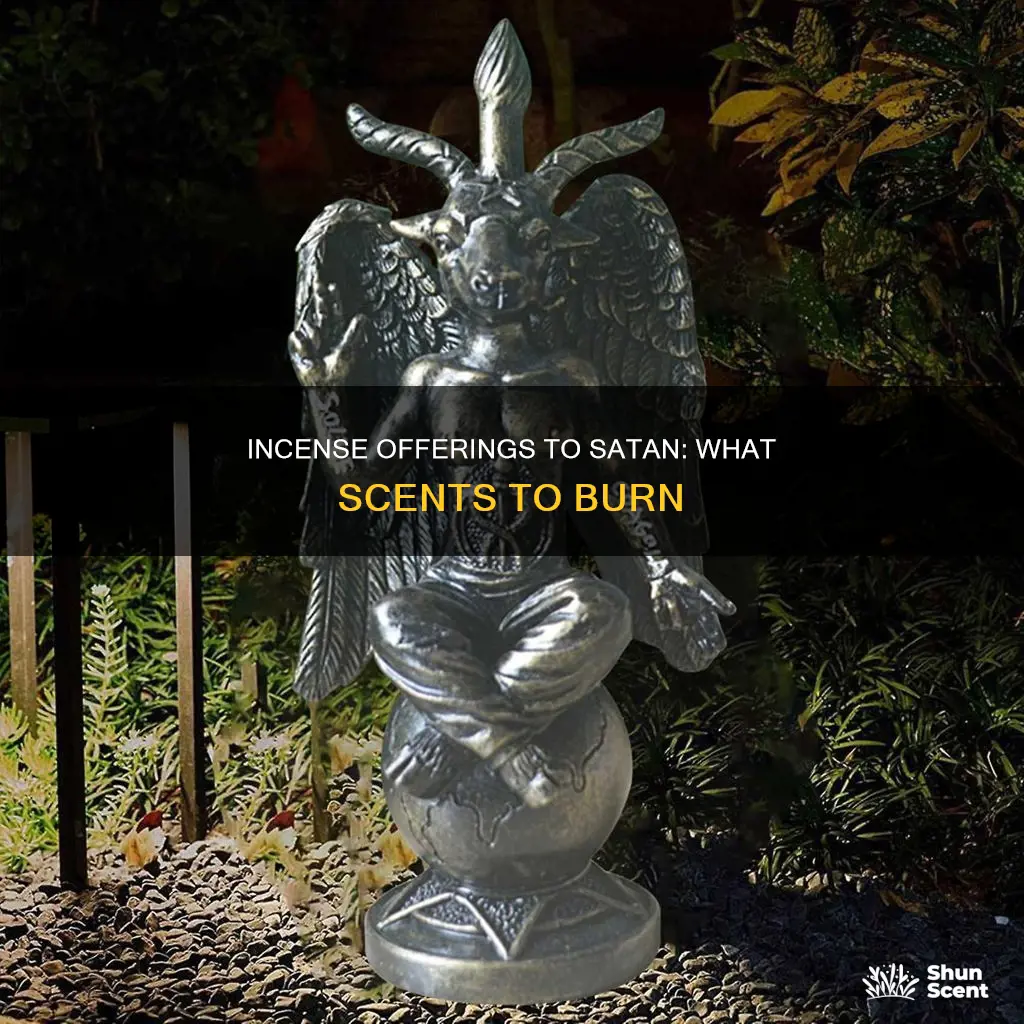 what incense do you burn unto satan