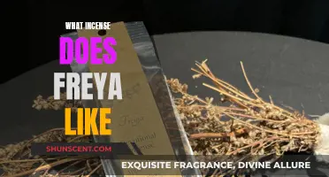 Freya's Favorite Incense: Scents to Please the Goddess