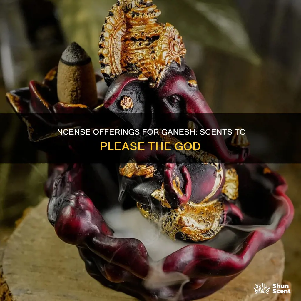 what incense does ganesh like