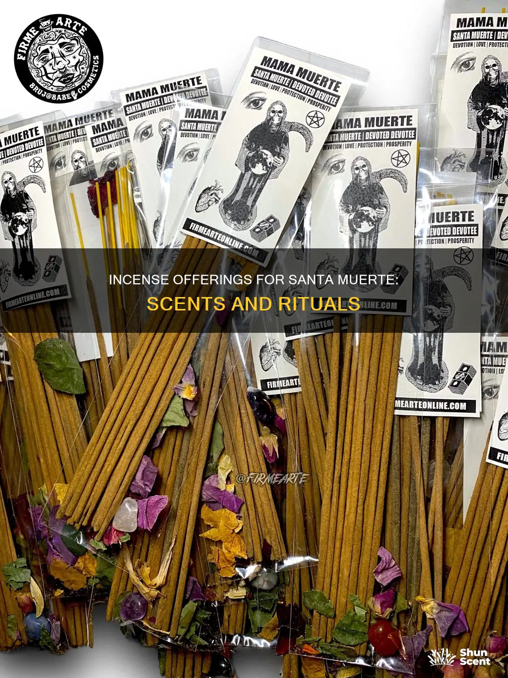 what incense does santa muerte like