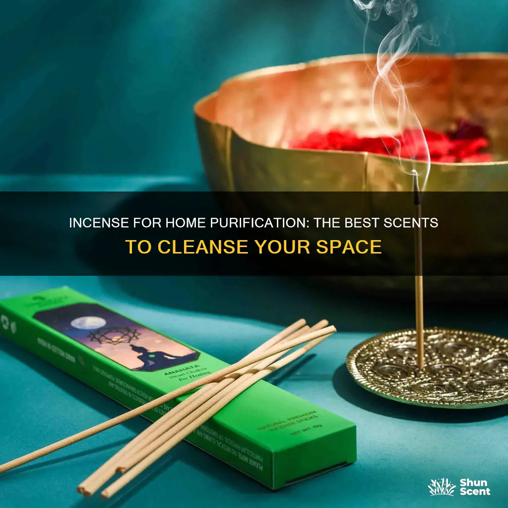 what incense help purify home