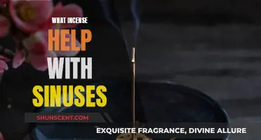 Incense to Ease Sinus Congestion and Pressure