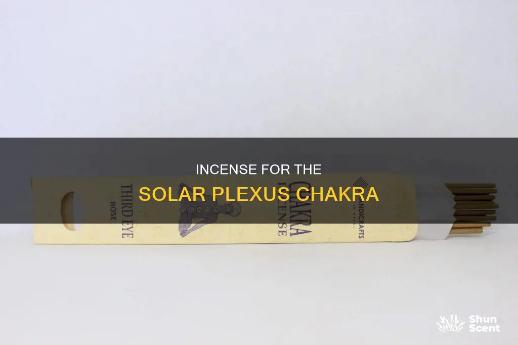 what incense is good for 3rd chakra