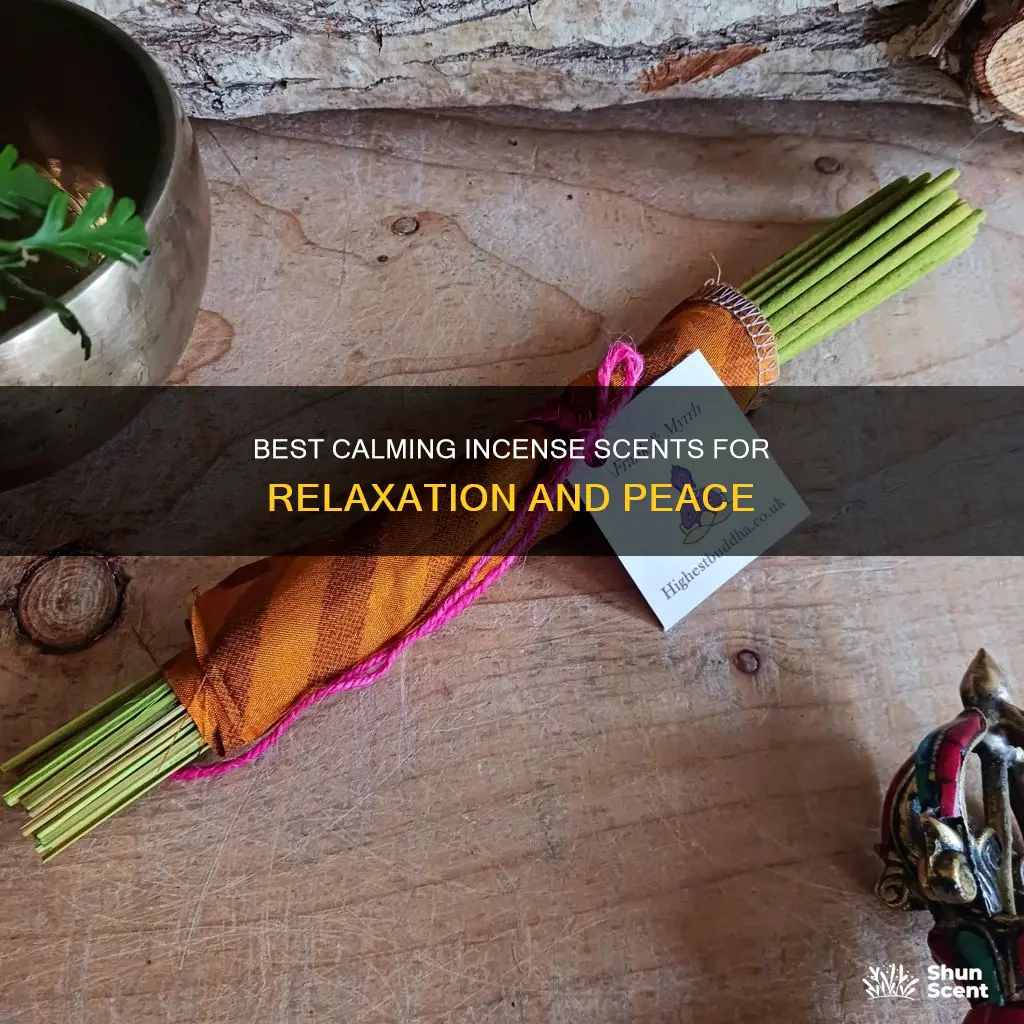 what incense is good for calming