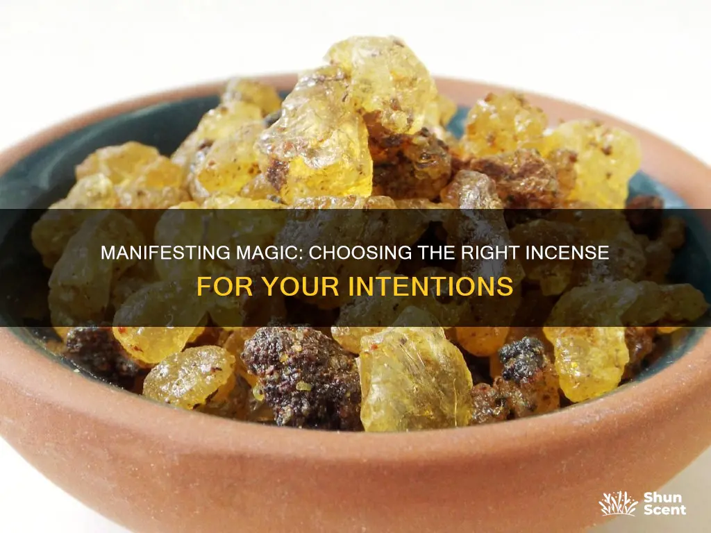 what incense is good for manifesting