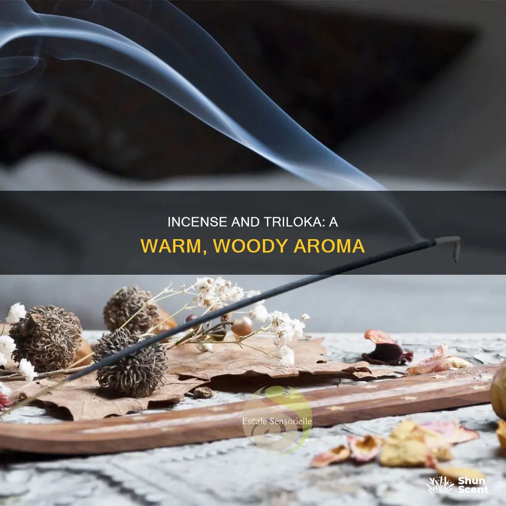 what incense is like triloka sandalwood fire