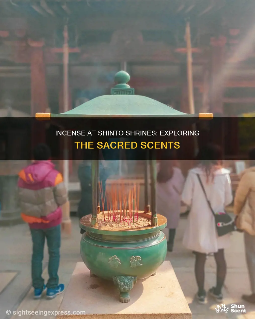 what incense is used at shinto shrines