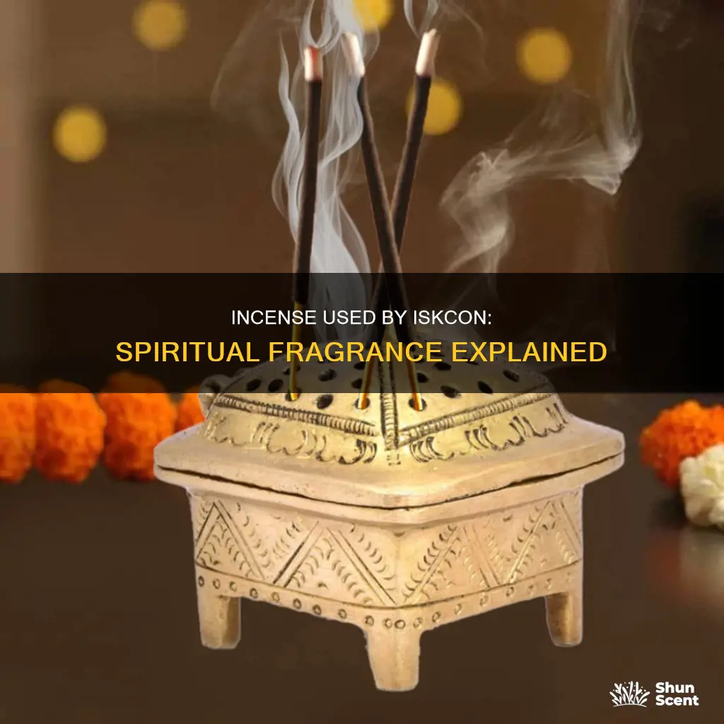 what incense is used by iskcon