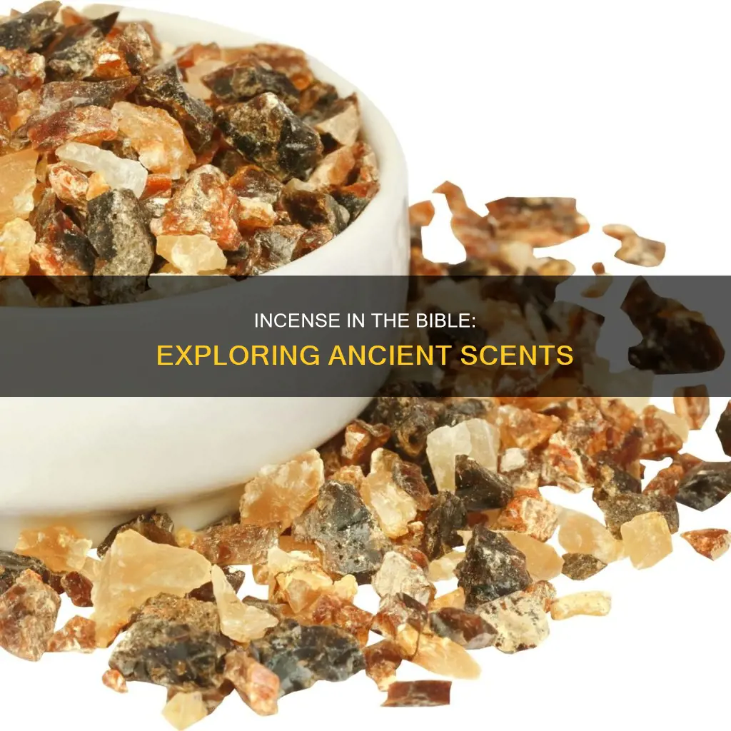 what incense is used in the bible