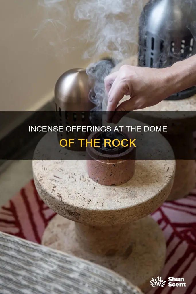 what incense is used in the dome of the rock