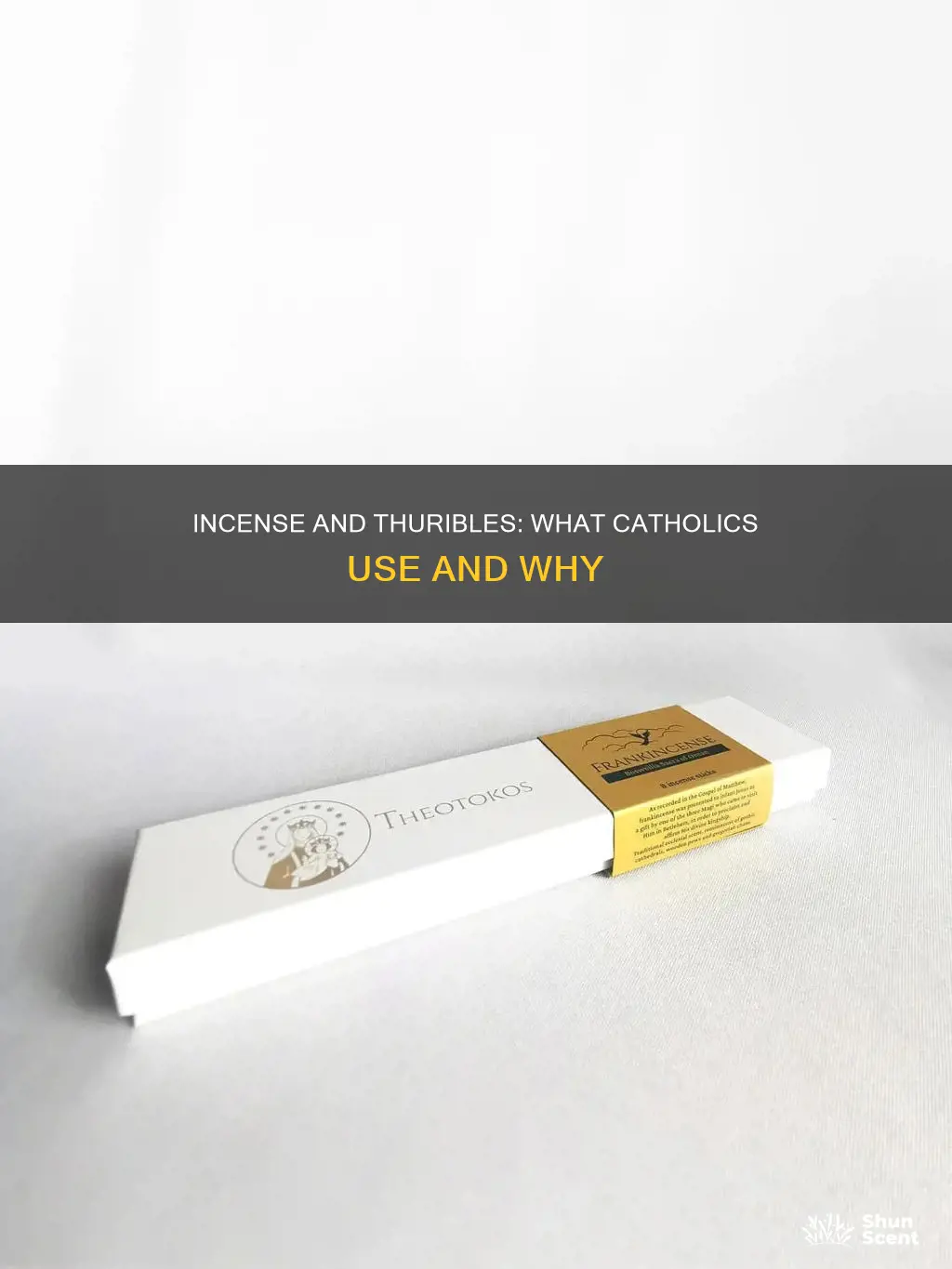 what incense is used in thurible catholic church