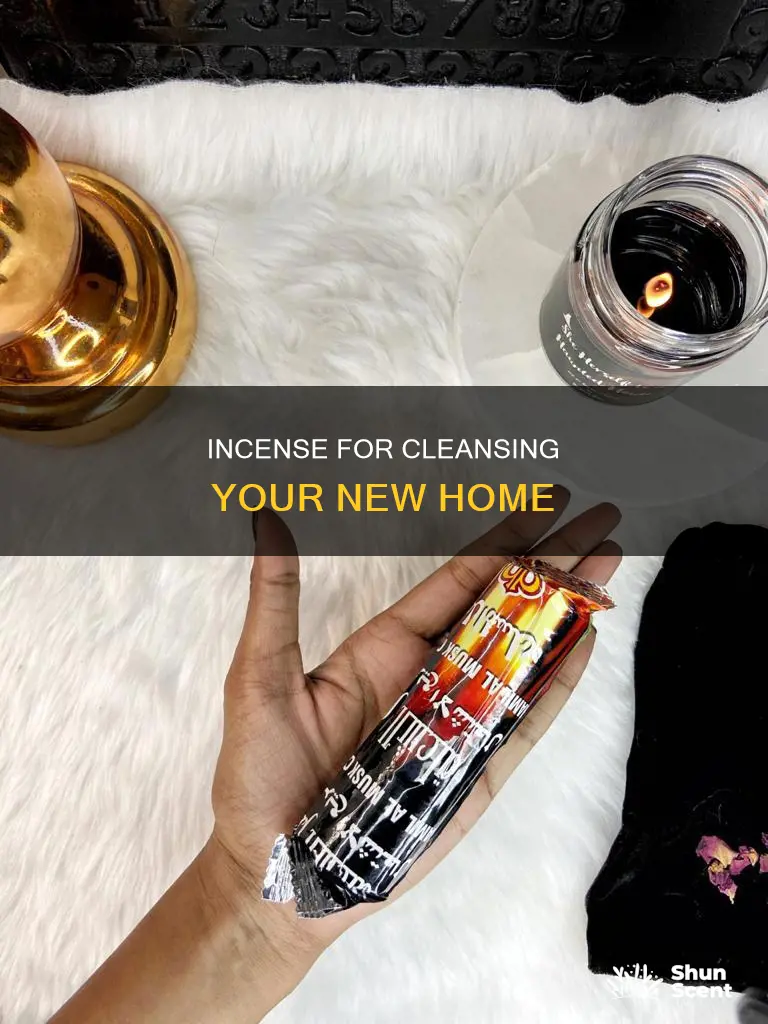 what incense is used to clense a new house