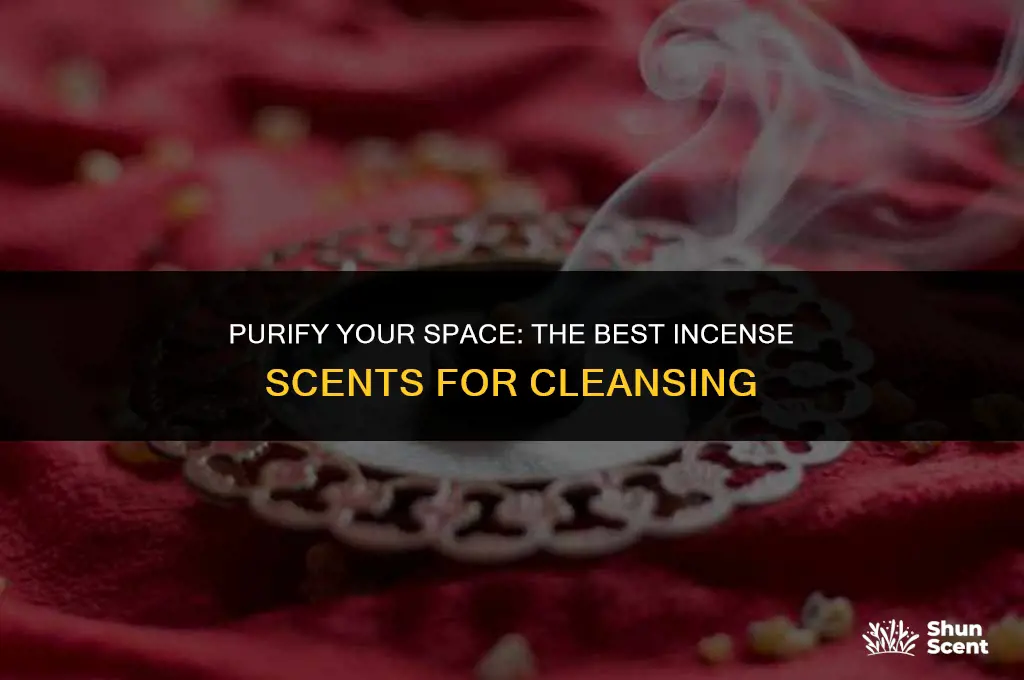 what incense scent is good for cleansing