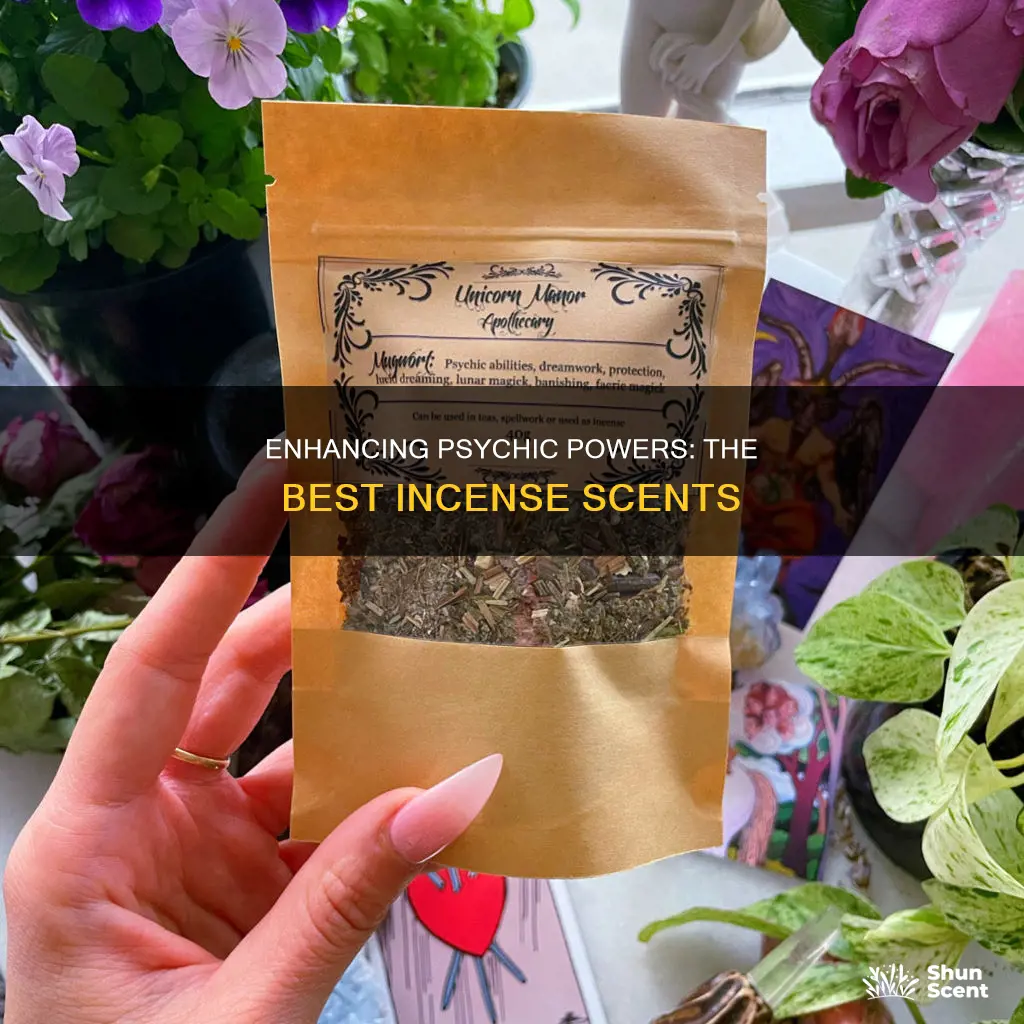what incense should i use for improving psychic abilities