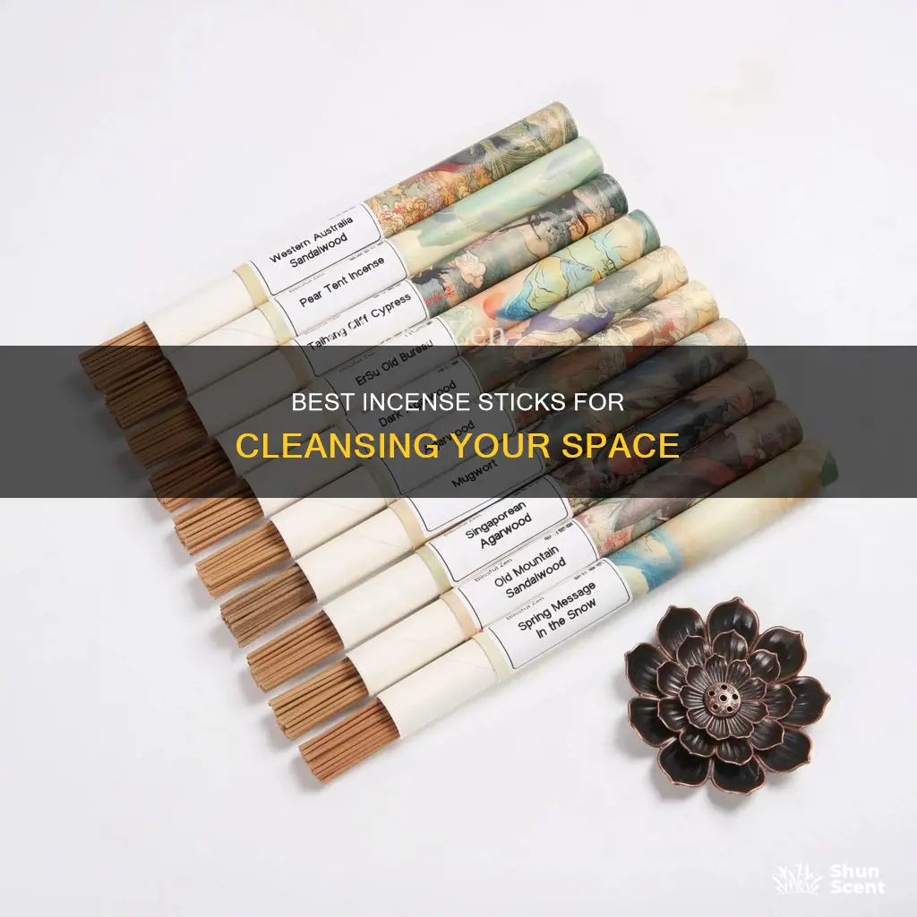 what incense sticks are good for cleansing