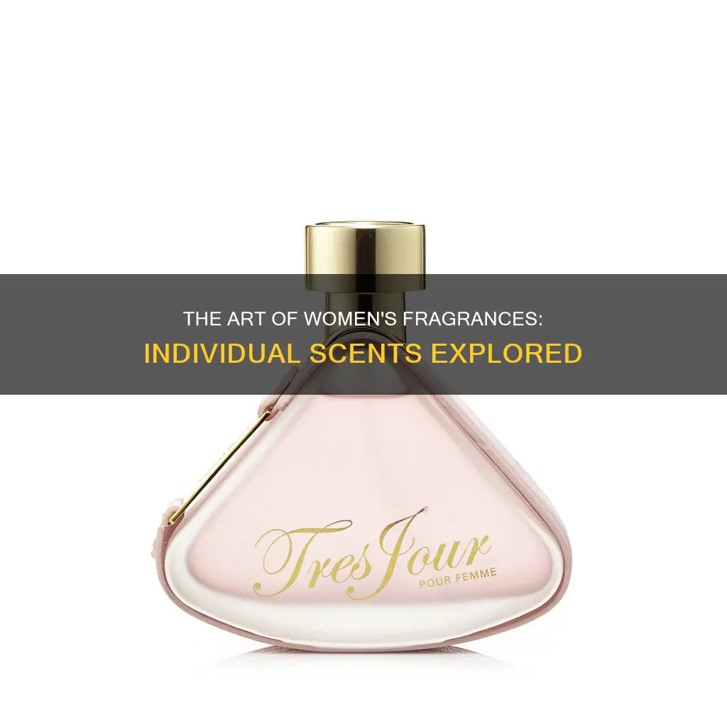 what individual scents are in women