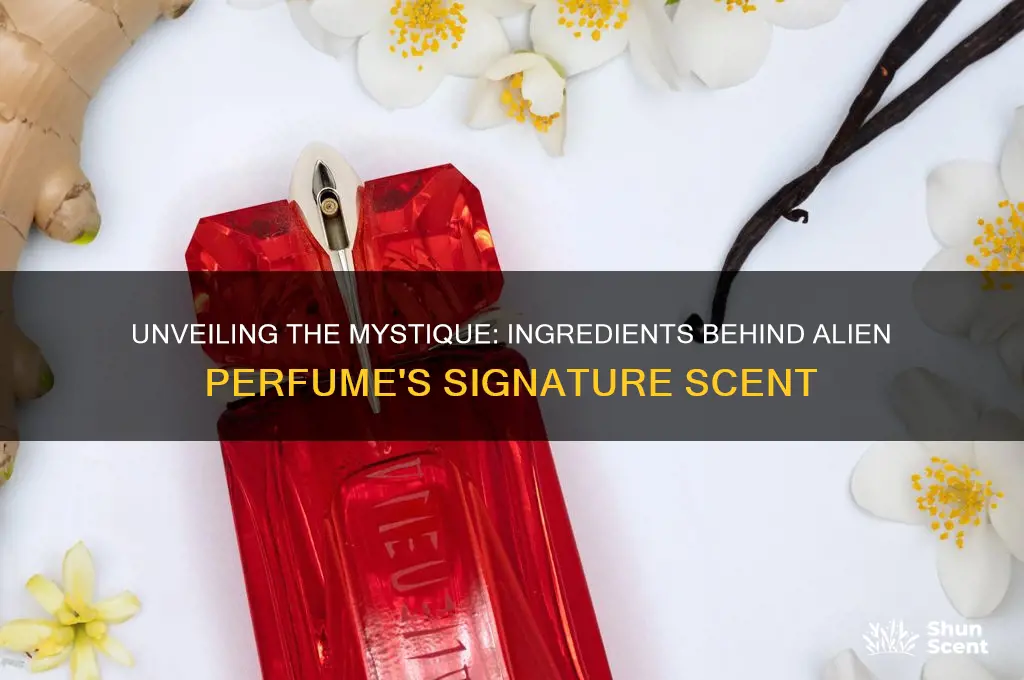 what ingredients are in alien perfume