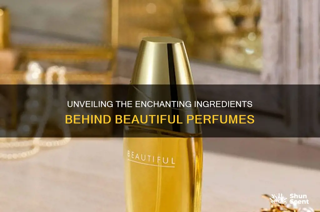 what ingredients are in beautiful perfume