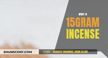 Incense Sticks: 15-Gram Powerhouses for Your Home
