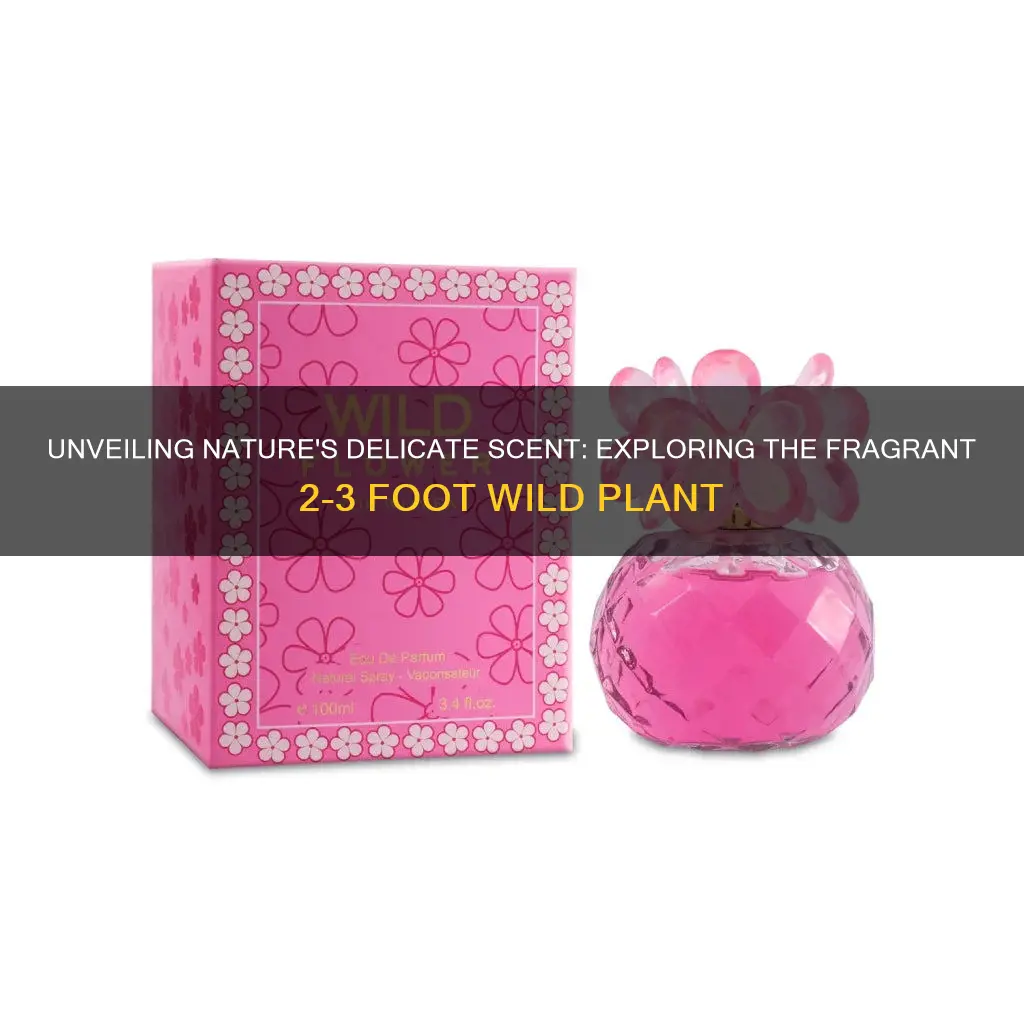 what is 2-3 foot wild plant mild fragrance