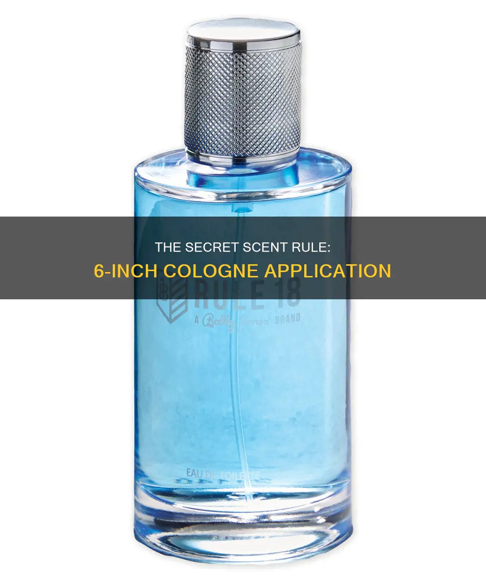 what is 6 inch cologne rule