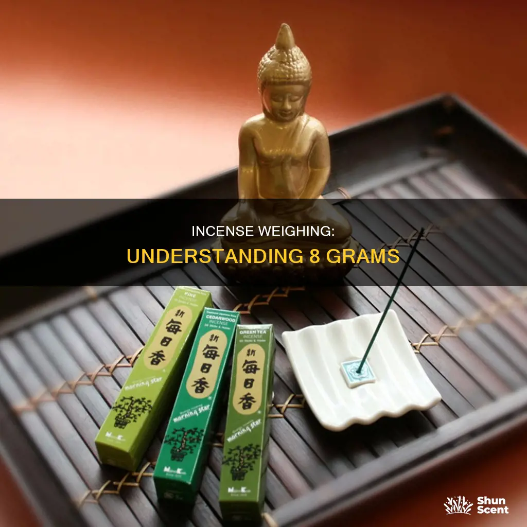 what is 8gr of incense