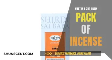 Incense Pack Weighing 250 Grams: What's Inside?