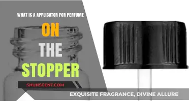 Perfume Stopper Applicator: Understanding Its Purpose and Functionality